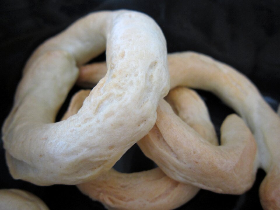 Salty snack bread hard wheat flour