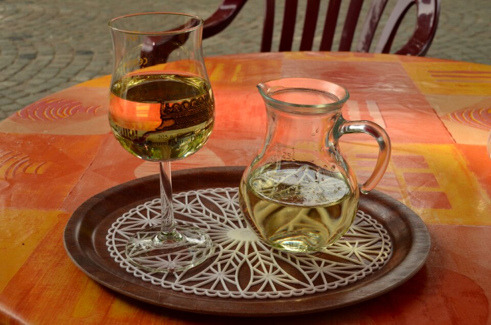Wine bright alcohol