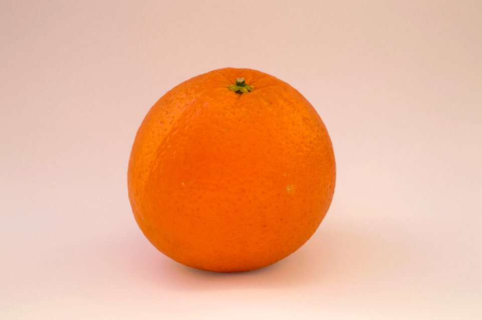 Orange eating vitamins