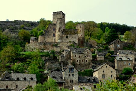 Belcastel medieval village