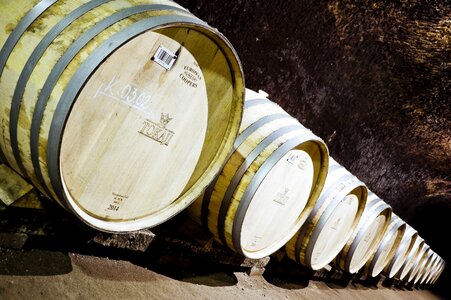 Barrel cellar wine photo