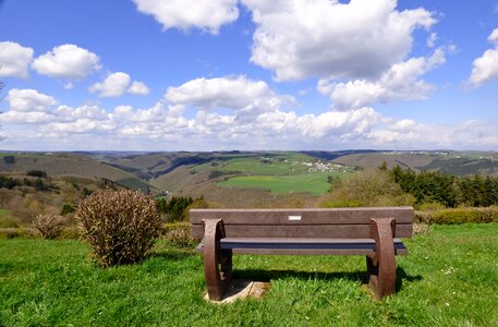 View bench luxembourg