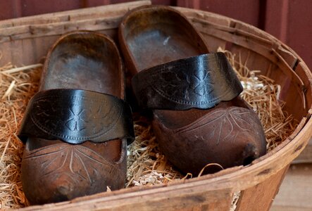 Shoes field peasant