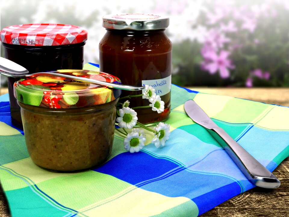 Jam homemade fruity