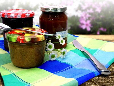 Jam homemade fruity