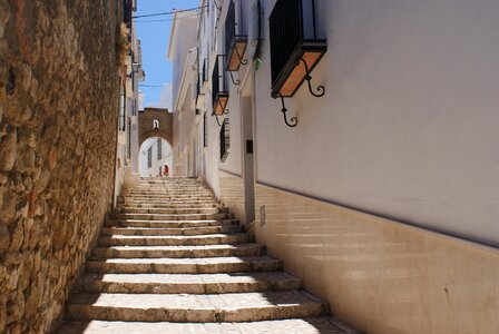 Street ladder staircase street