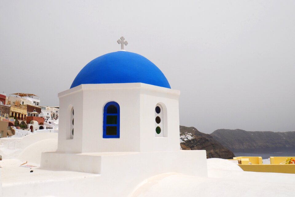 Orthodox santorini greek island