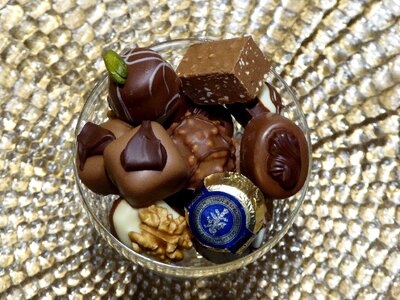 Nibble brand delicate chocolate photo