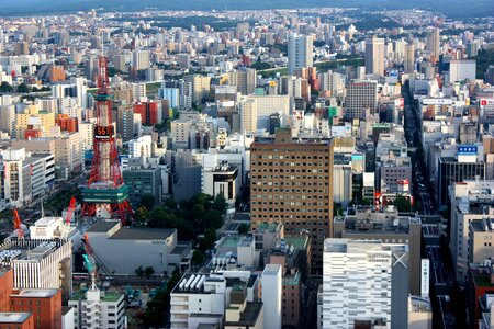 Japan buildings urban