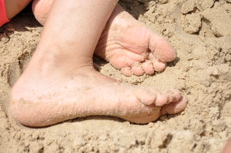 Beach summer relax photo