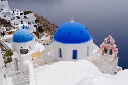 Blue architecture view