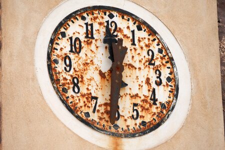 Rust bookmark timepiece