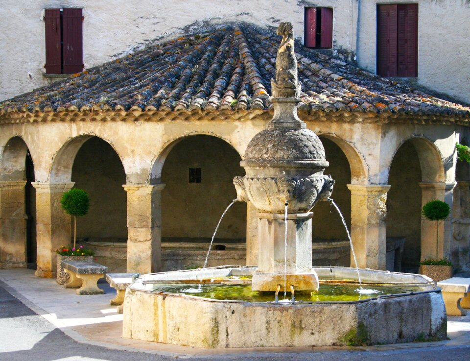 Sculpture canopies drink