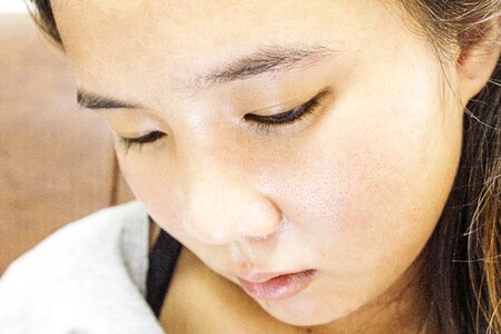 Woman young portrait
