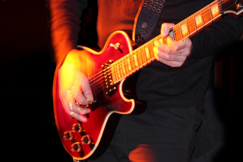 Musician guitar musical