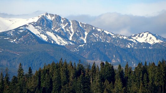 Top view landscape nature photo