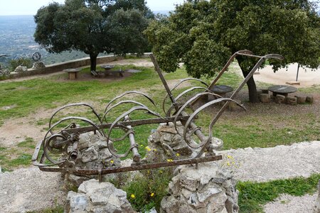 Rusted farm old