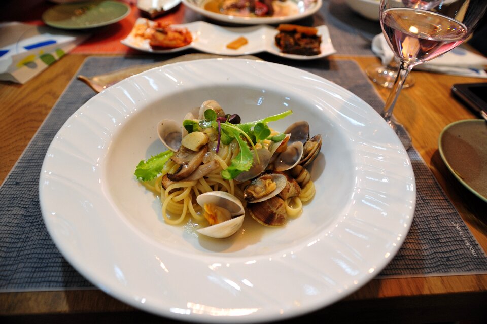 Bonggolre pasta food