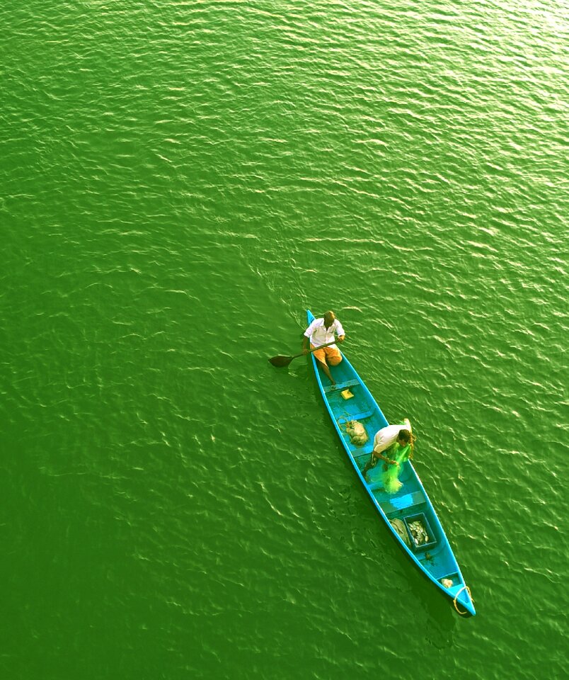 Water fishing activity