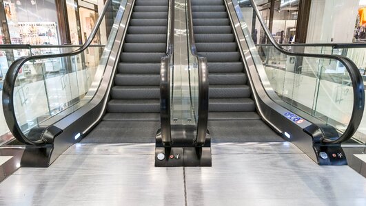 Floor gradually department store