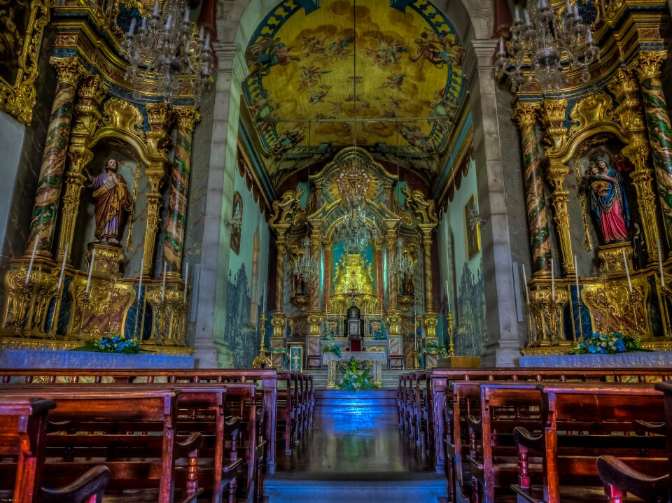 Church madeira hdr funchal