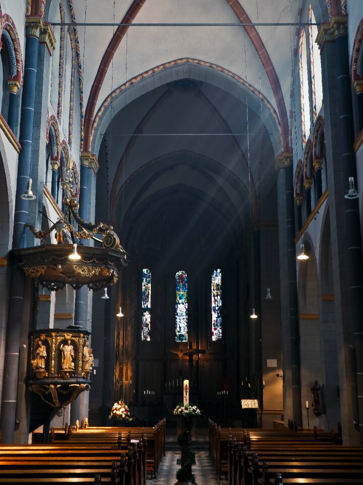 Vault baroque interior