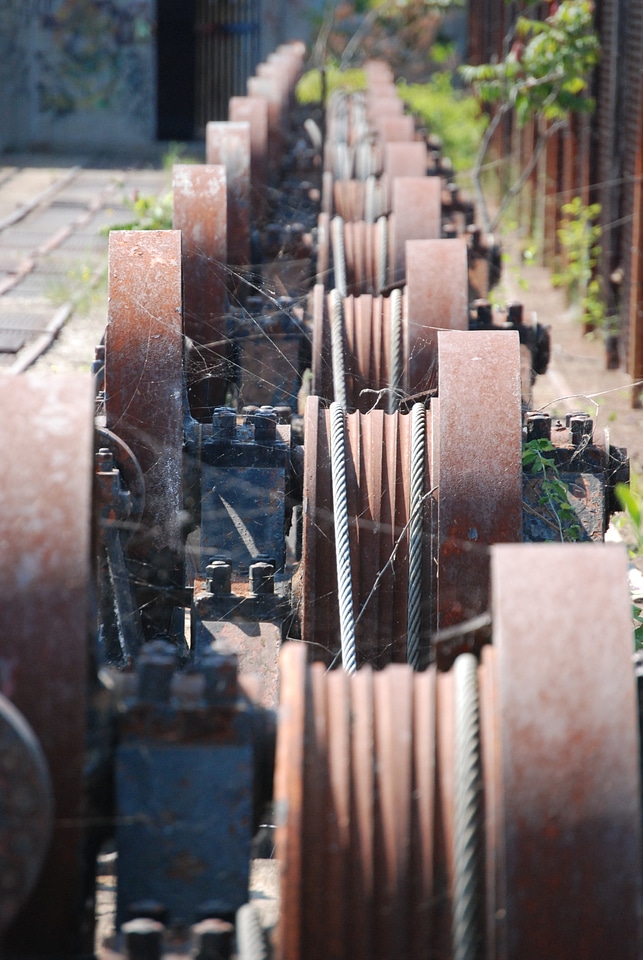 Abandoned machinery equipment