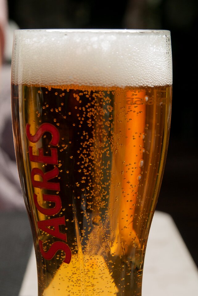 Bubbles foam alcohol