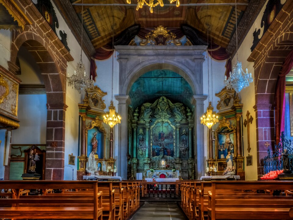 Church madeira hdr funchal