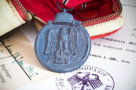 Documentation medal winter battle in the east historically