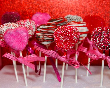 Hearts cake dessert