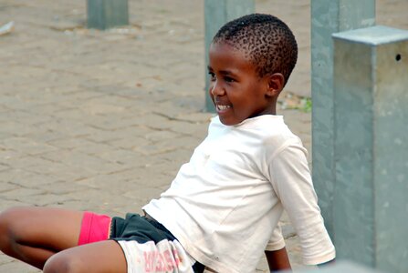 Young boy enrolment