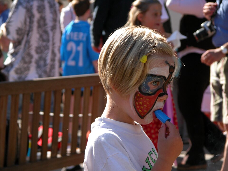 Young school whistle