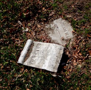 Graveyard memorial tombstone photo