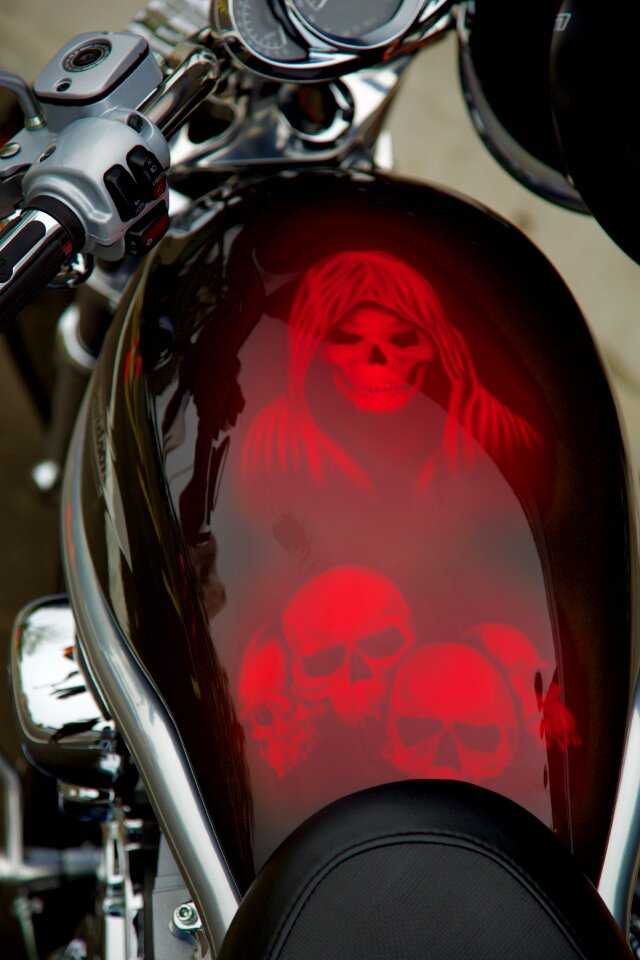 Graphic motorcycle harley davidson