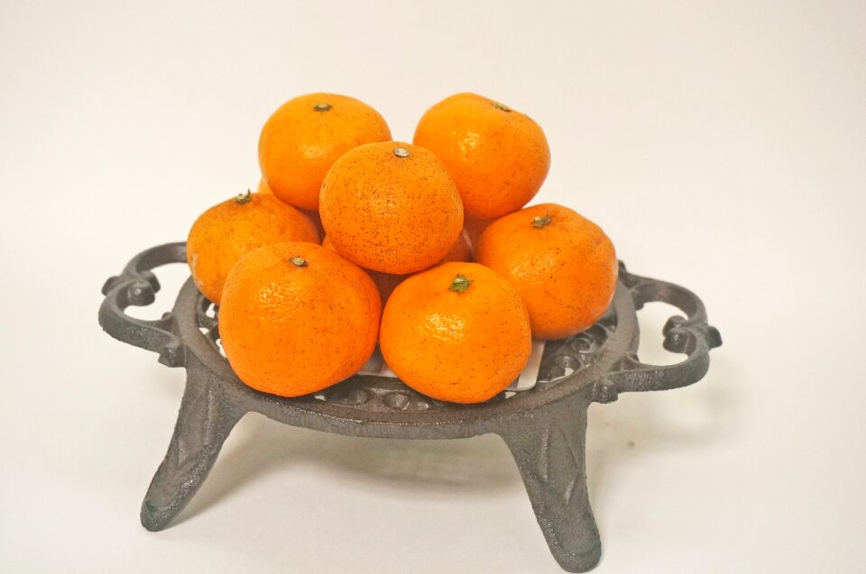 Orange fruit clementine