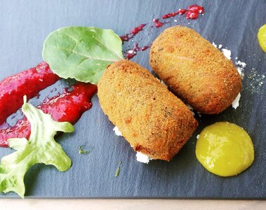 Dish plate gourmet