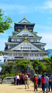 Osaka landmark asian style
