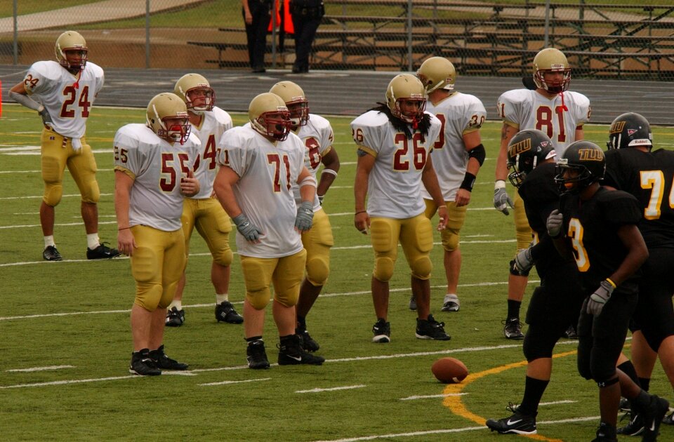 Game american football players competition