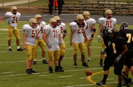 Game american football players competition photo