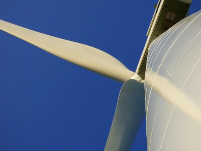 Wind turbine wind electric energy photo