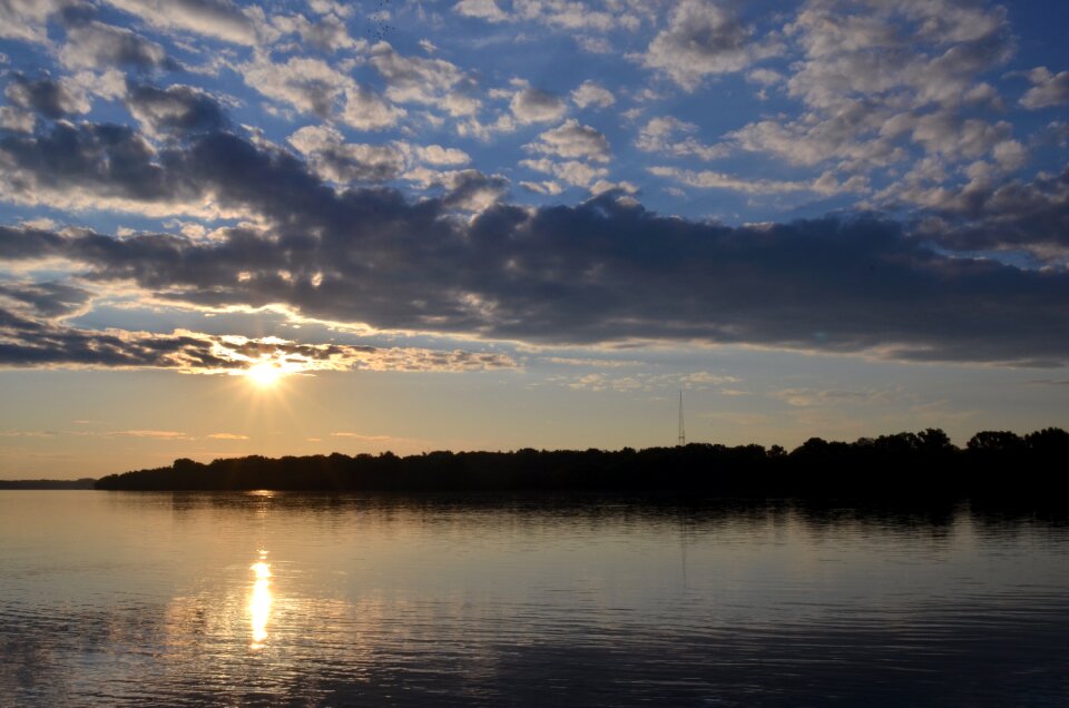 Danube in the morning hungary