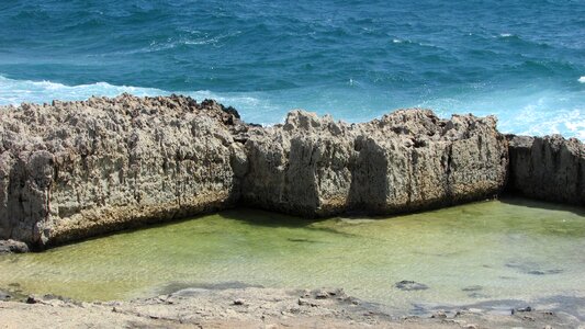 Seashore cyprus ayia napa photo