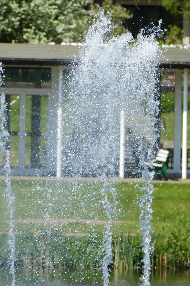Water drip wet