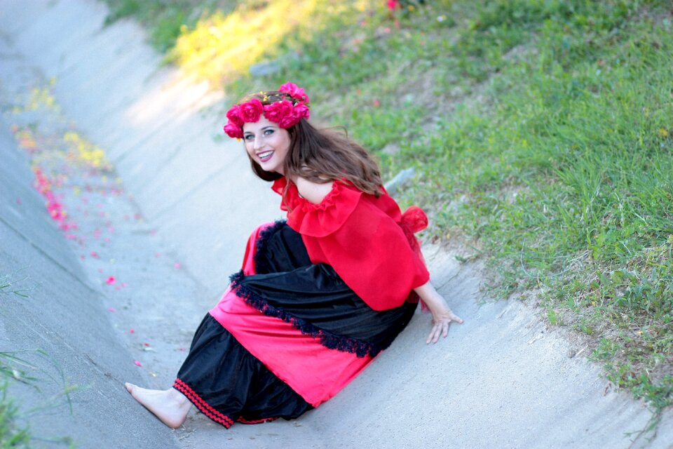 Red roses happiness