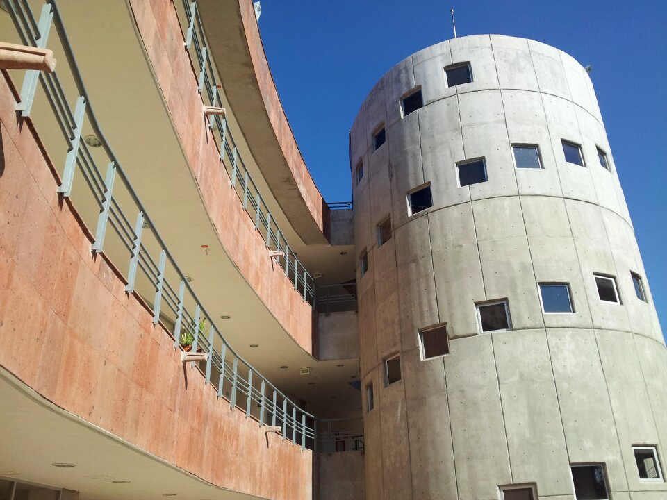 Ladder building architecture