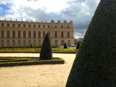 Versailles garden castle
