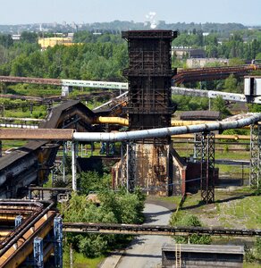 Tube industrial industrial plant