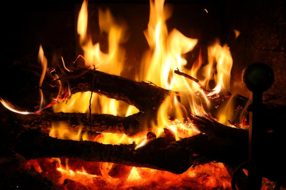 Combustion trees barbecue