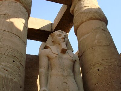 Pharaoh archeology ruins